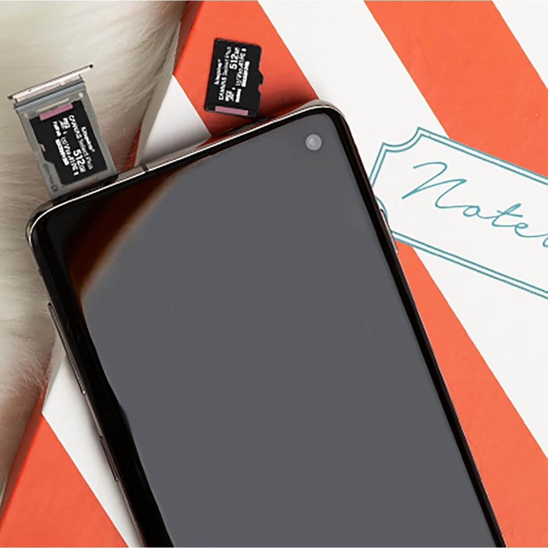 Kingston Memory Card - 256GB Canvas Select Plus microSDXC with SD Adap