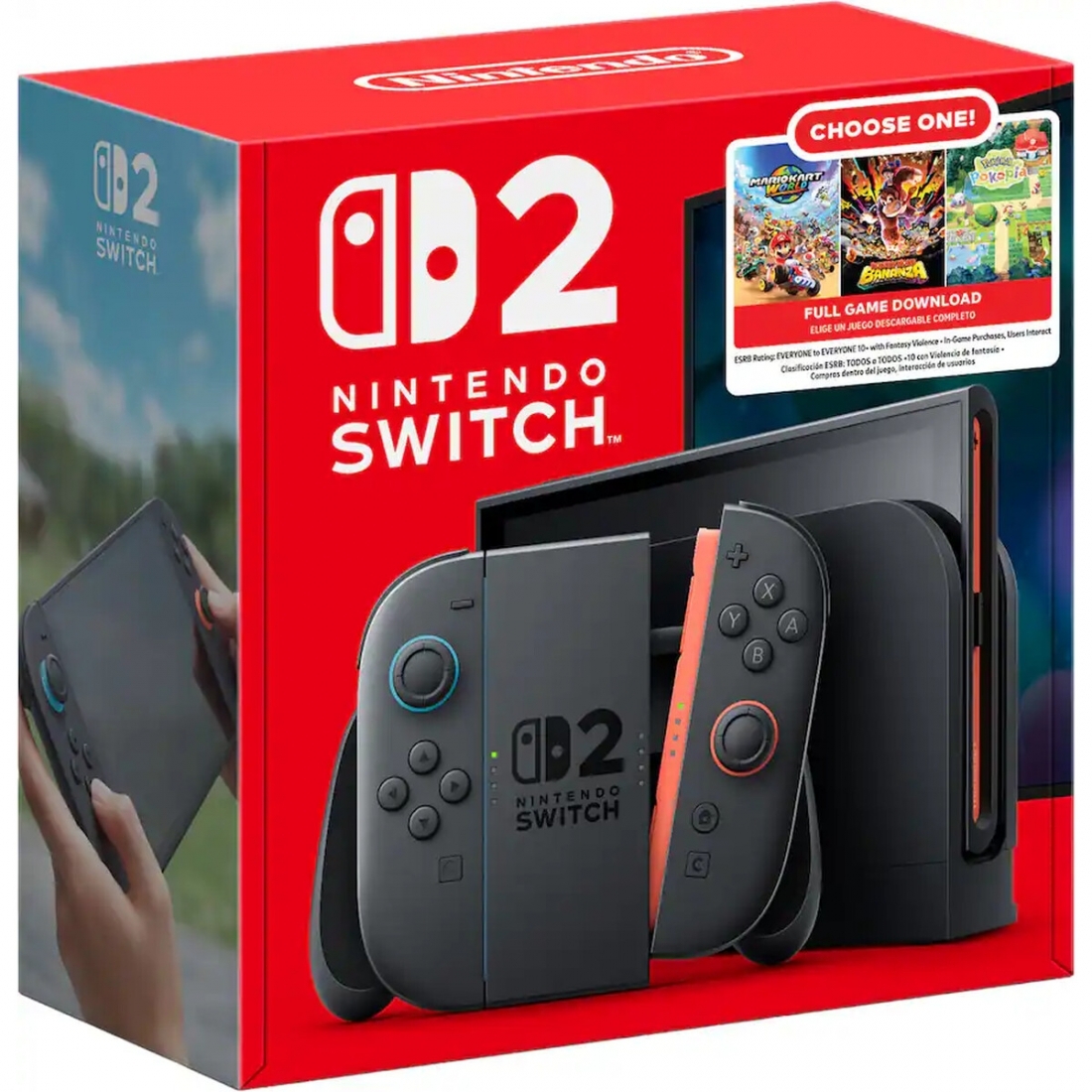Nintendo Switch 2 Choose Your Bundle Edition Console, 256GB - UPC: 045496886639, US Version