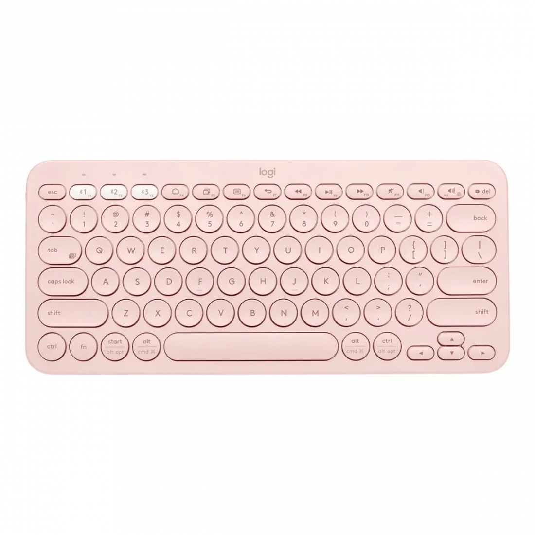 Teclado bluetooth Logitech K380 QWERTY ingl�s US color Pink