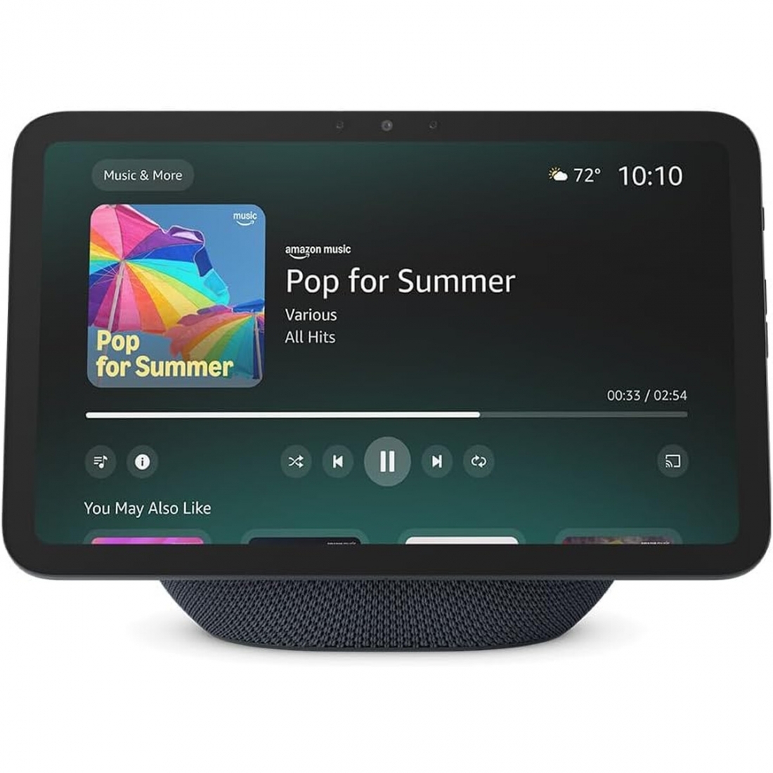 Amazon Echo Show 8 (newest model), Vibrant HD 8.7 display with spatial audio, Designed for Alexa+, Graphite