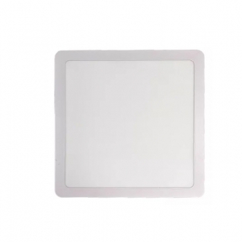 Plafon De Techo Luminaria Led Cuadrada 18w Luz Fria