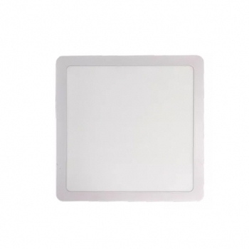 Plafon De Techo Luminaria Led Cuadrada 18w Luz Calida