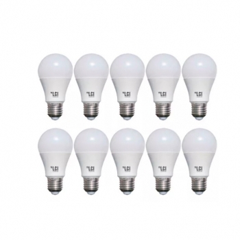 L�mpara Foco Lci Led 15w A65 Blanco Calido Pack X10
