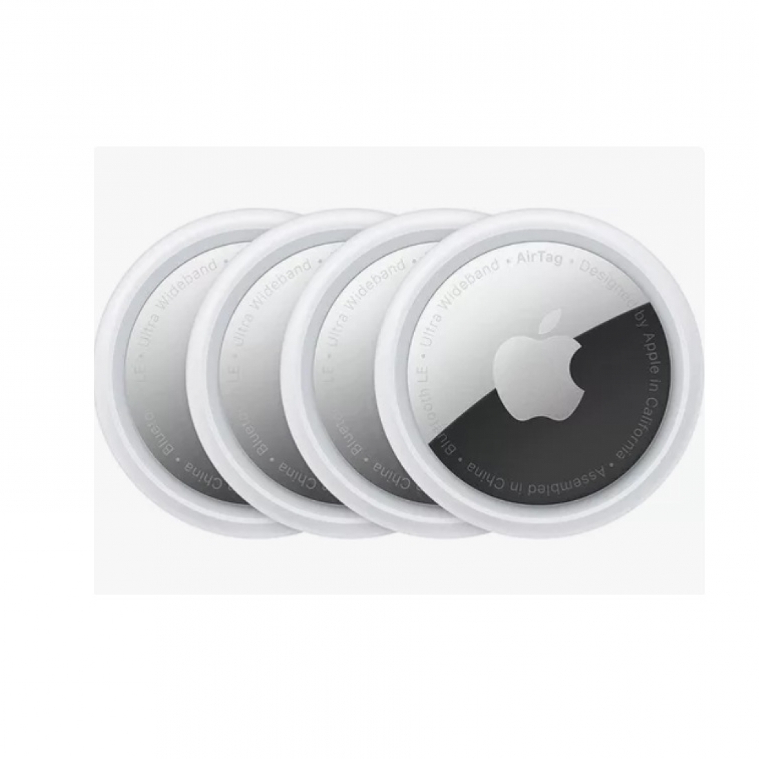 Apple AirTag (4-Pack) - Silver