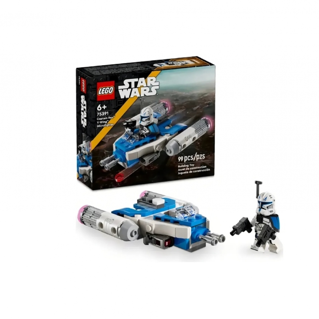 Lego Star Wars - Microfighter: Ala-y Del Capit�n Rex (75391) Cantidad 