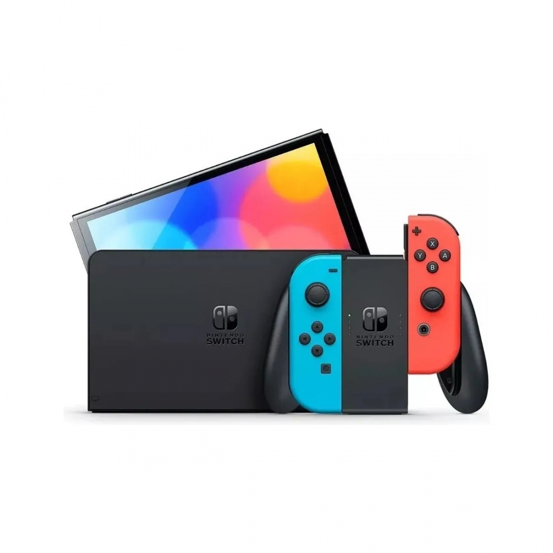 Nintendo Switch - Neon Blue and Red - V2  (2022)