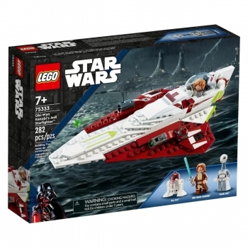 Lego 75333 Star Wars, Juguete Obi-wan Jedi Starfighter, N�me
