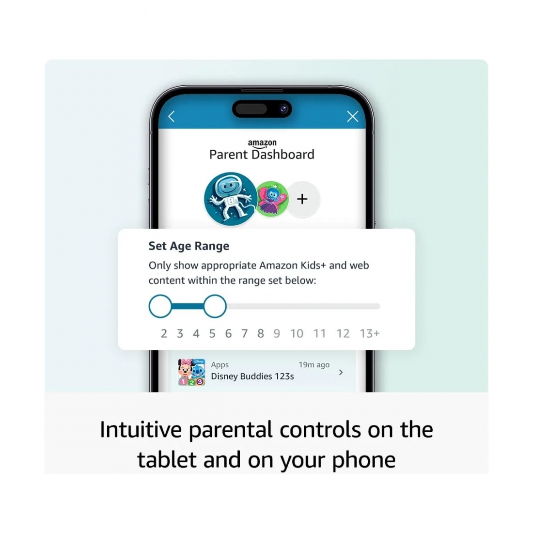 Amazon Fire HD 10 Kids Tablet (2023 Release) - 32GB with Wi-Fi - Blue