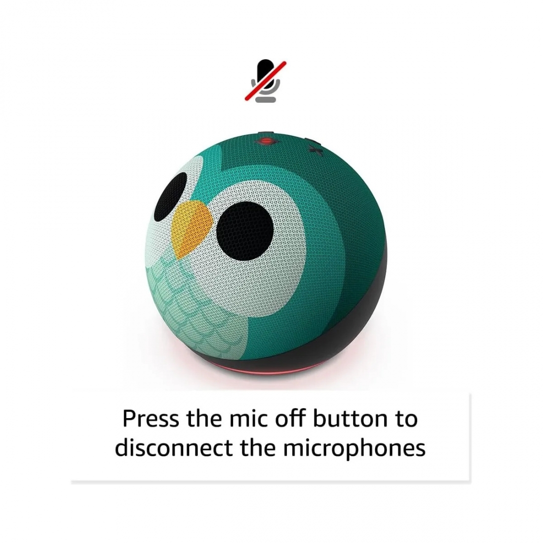 Amazon Echo Dot Kids (5th Gen, 2022 Release) with Alexa - Owl