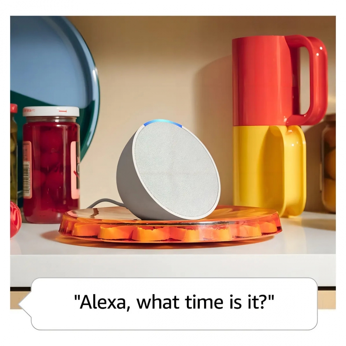 Amazon Echo Pop - smart speaker with Alexa - Charcoal