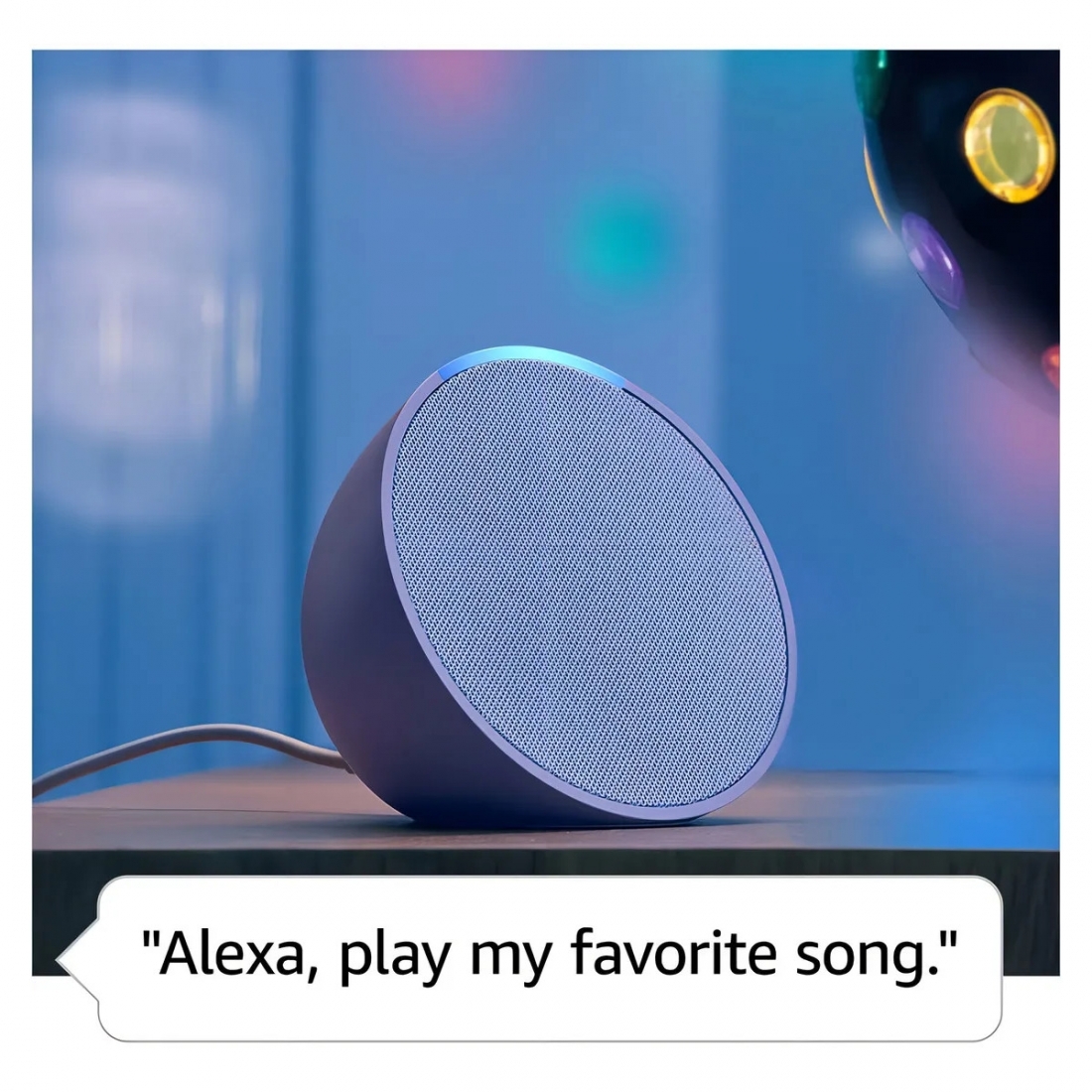 Amazon Echo Pop - smart speaker with Alexa - Charcoal