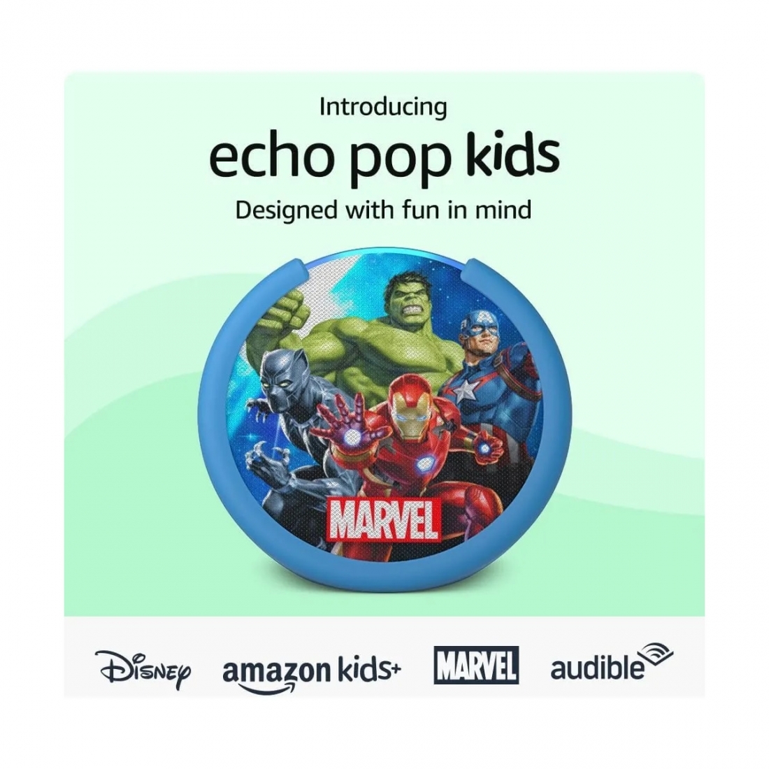 Amazon Echo Pop Kids - Marvels Avengers