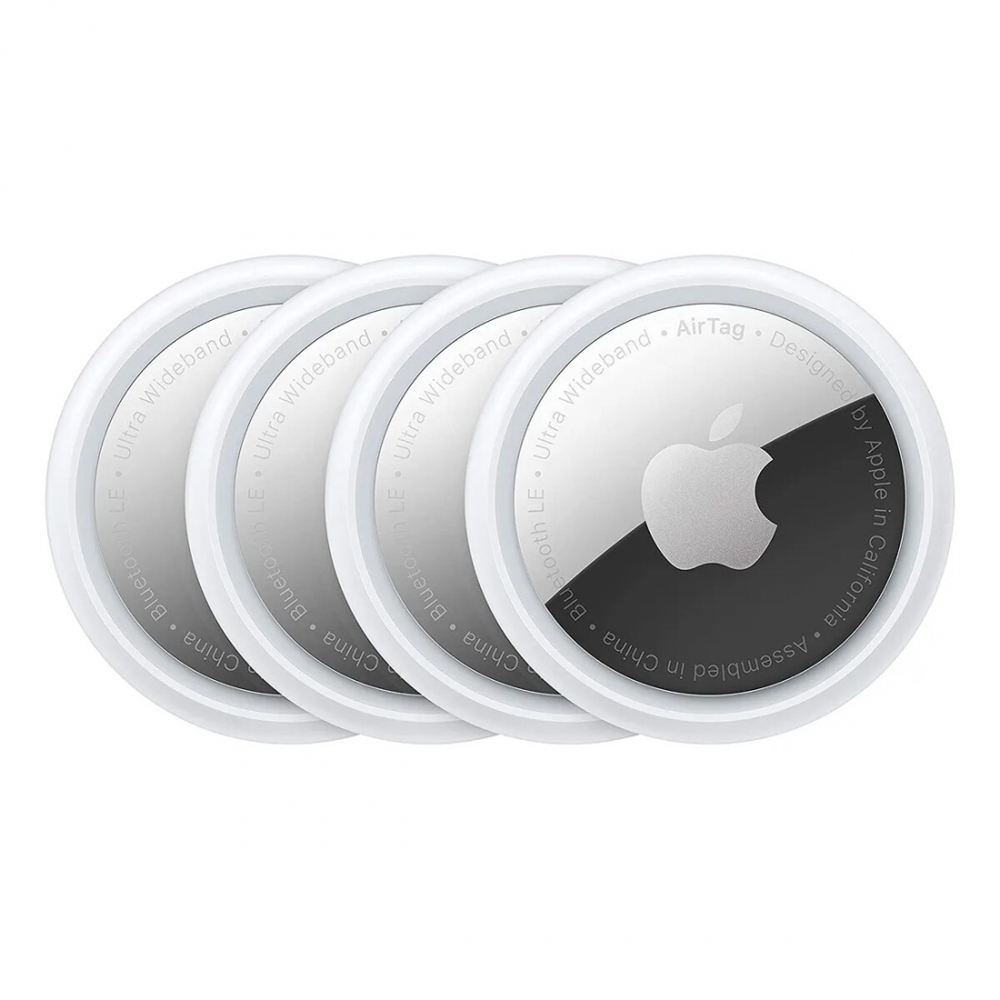 Apple AirTag (4-Pack) - Silver