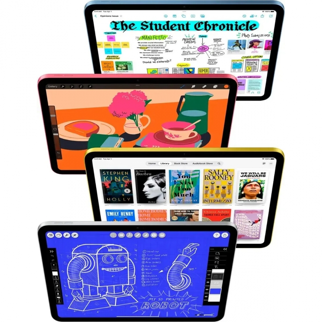 Apple iPad 11 A16 chip with Wi-Fi - 128GB - Pink