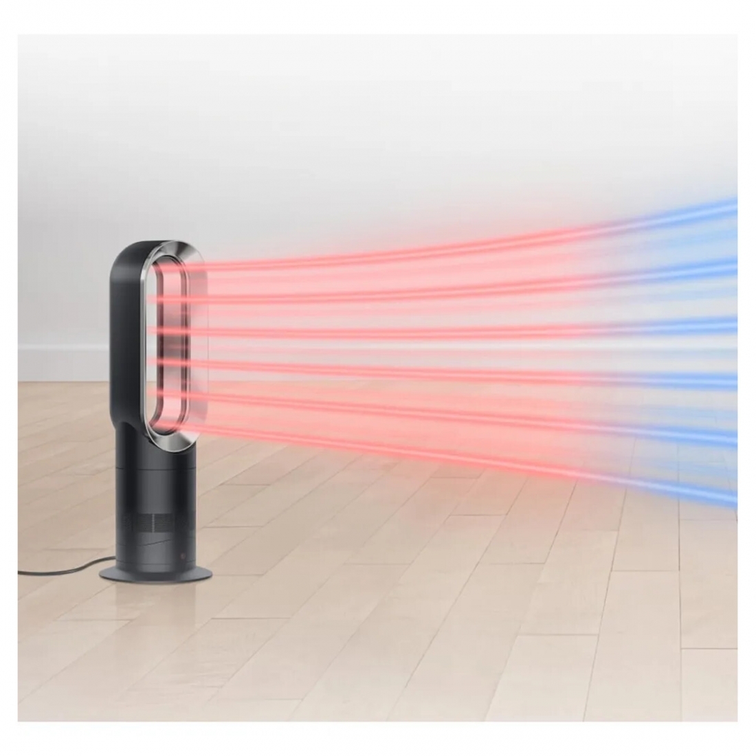 Dyson AM09 Hot + Cool Fan Heater - Iron/Silver