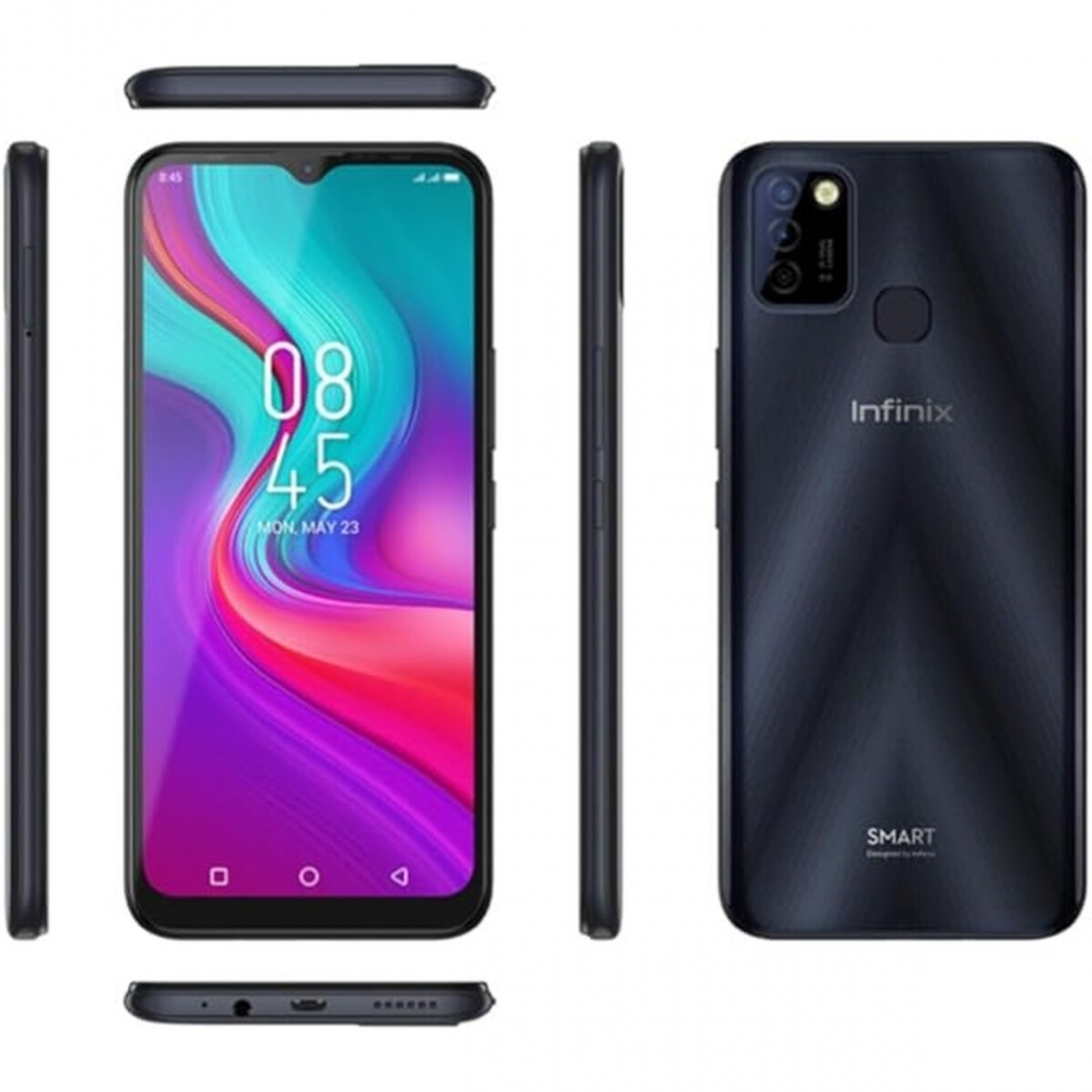 Infinix Smart 5 Midnight Black 2GB Ram 32GB Rom X657B
