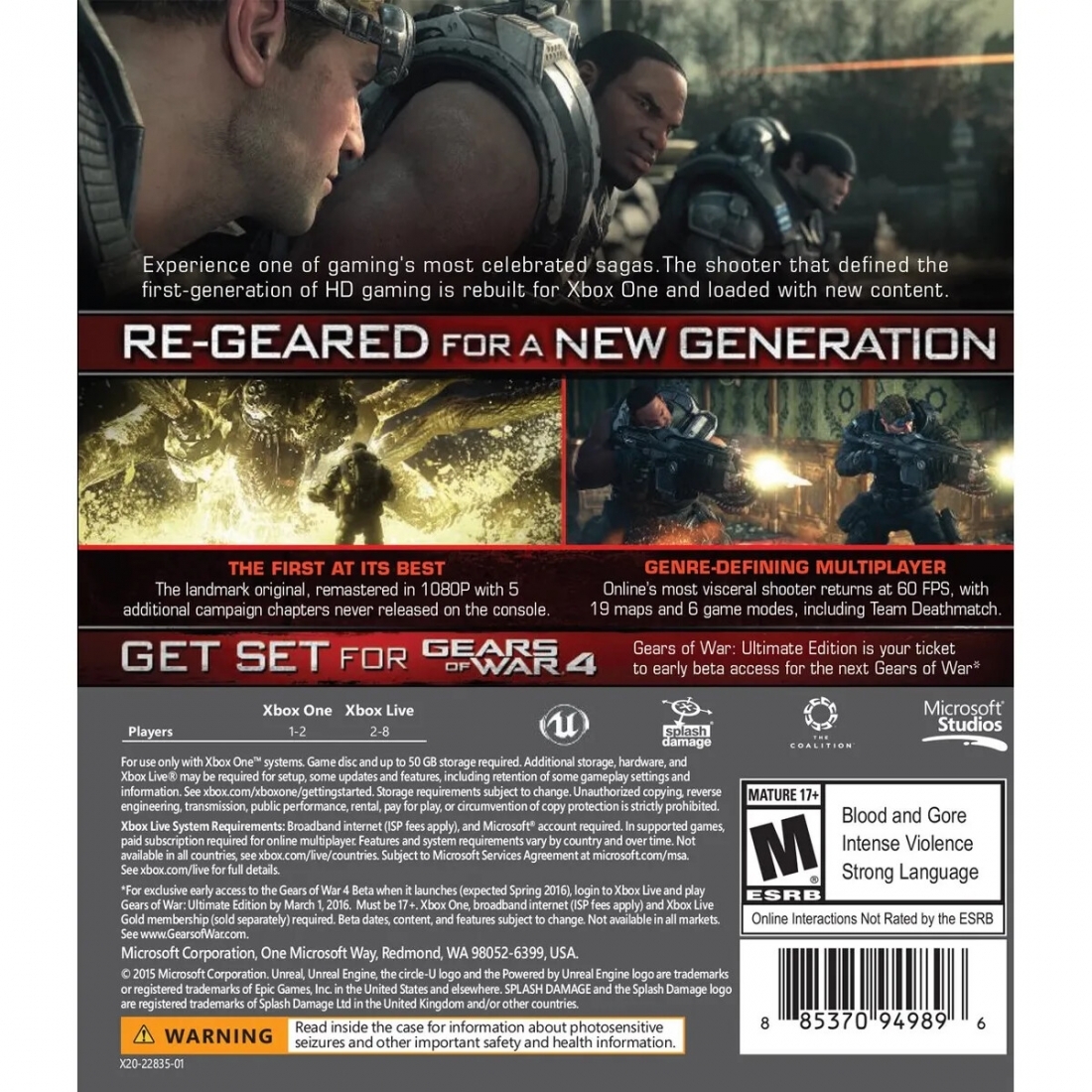 Gears of War Ultimate Edition Full Game Download