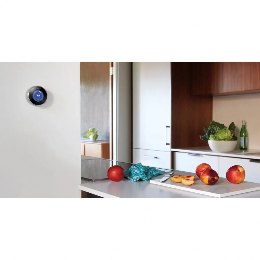 Nest Learning Thermostat 3rd Generation, Stainless Steel