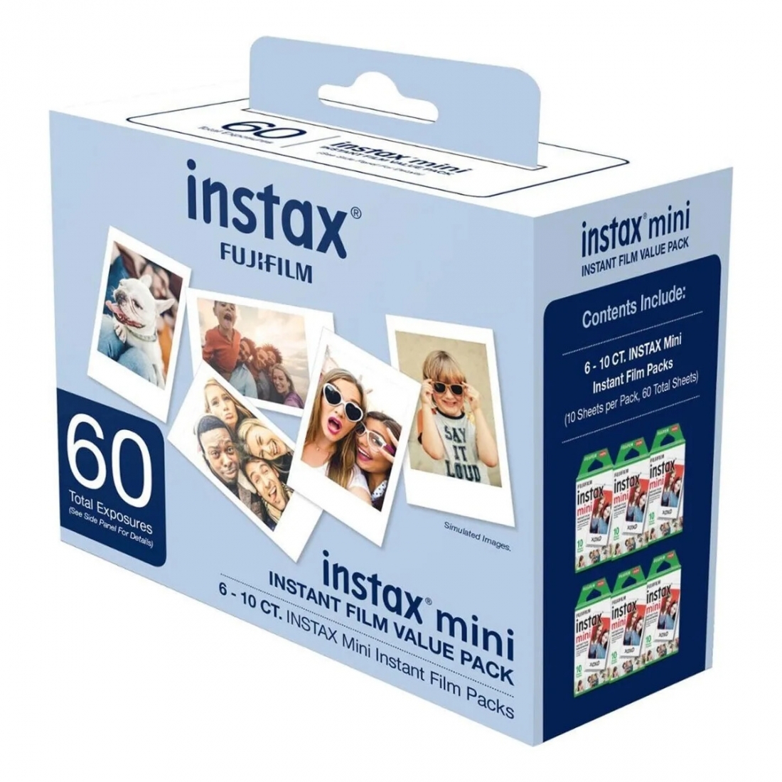 Fujifilm INSTAX MINI Instant Film Value Pack - White