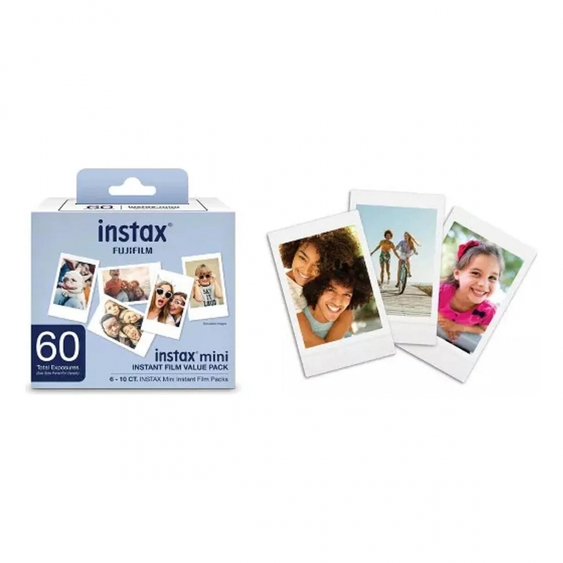 Fujifilm INSTAX MINI Instant Film Value Pack - White