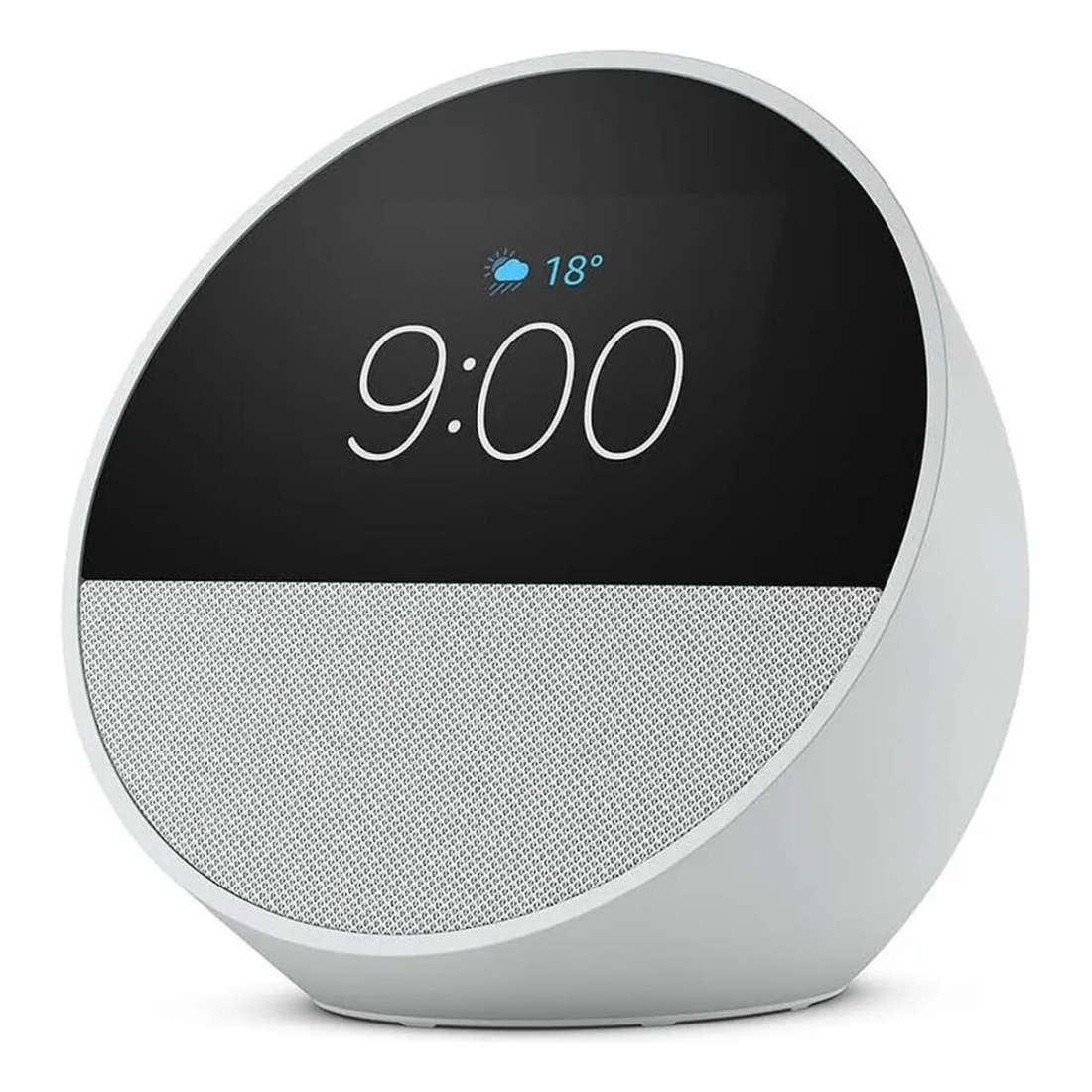 Amazon Echo Spot (2024 release) - Glacier White