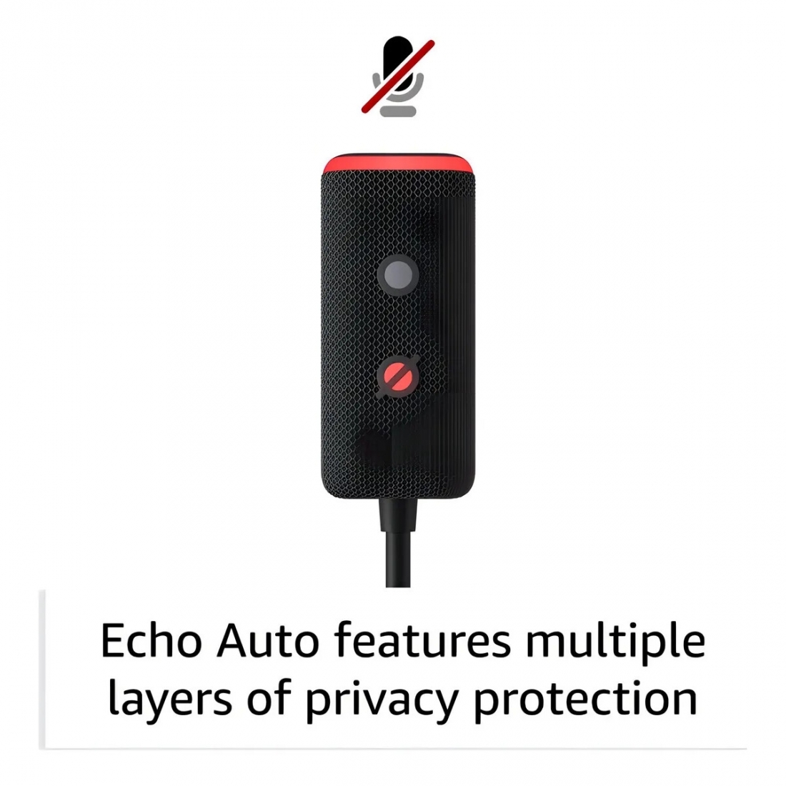 Amazon Echo Auto (2nd Gen) with Alexa Voice Assistant - Black