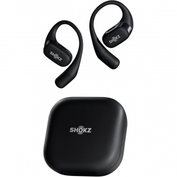 Shokz OpenFit Open-Ear True Wireless Earbuds - Black