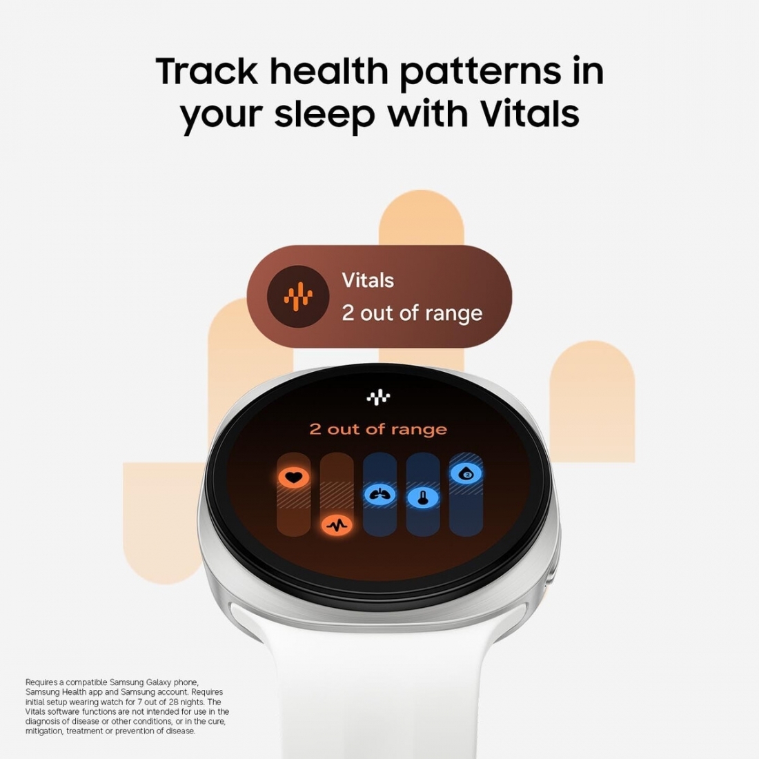 Samsung Galaxy Watch 9 (40mm) - UPC # 8806099341954 - Beige/Beige(Cream) Band