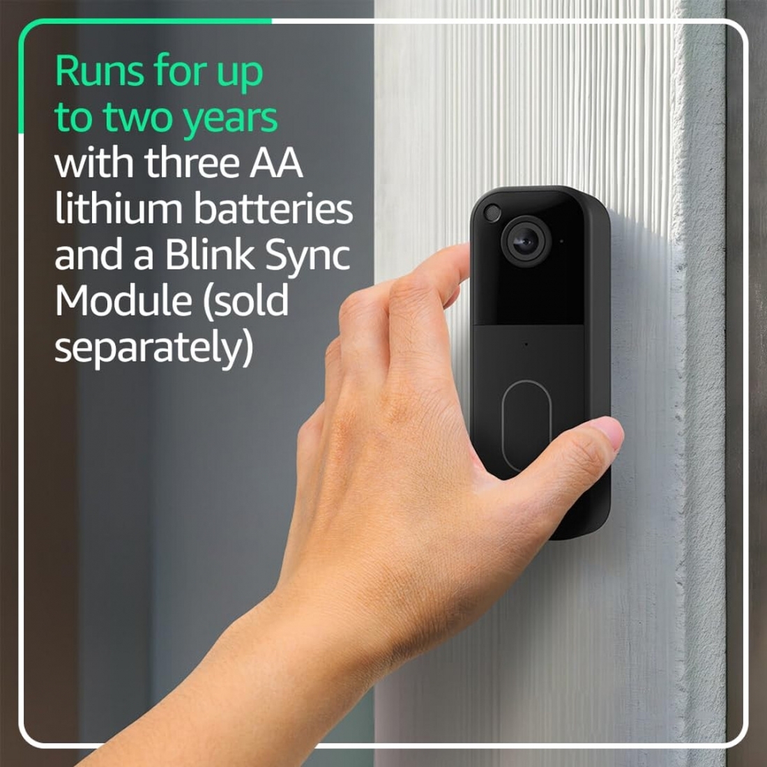 Blink Video Doorbell Battery Powered
