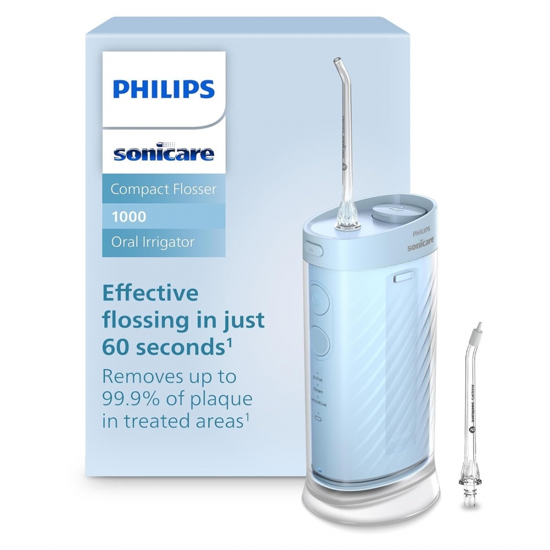Philips Sonicare Compact Flosser 1000 Light Blue