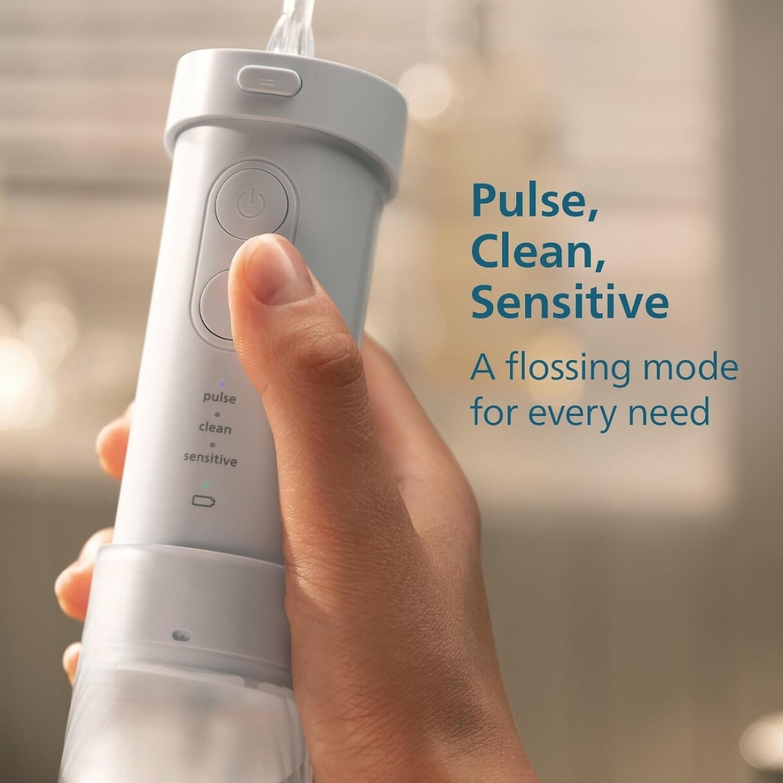 Philips Sonicare Compact Flosser 1000 Navy Blue