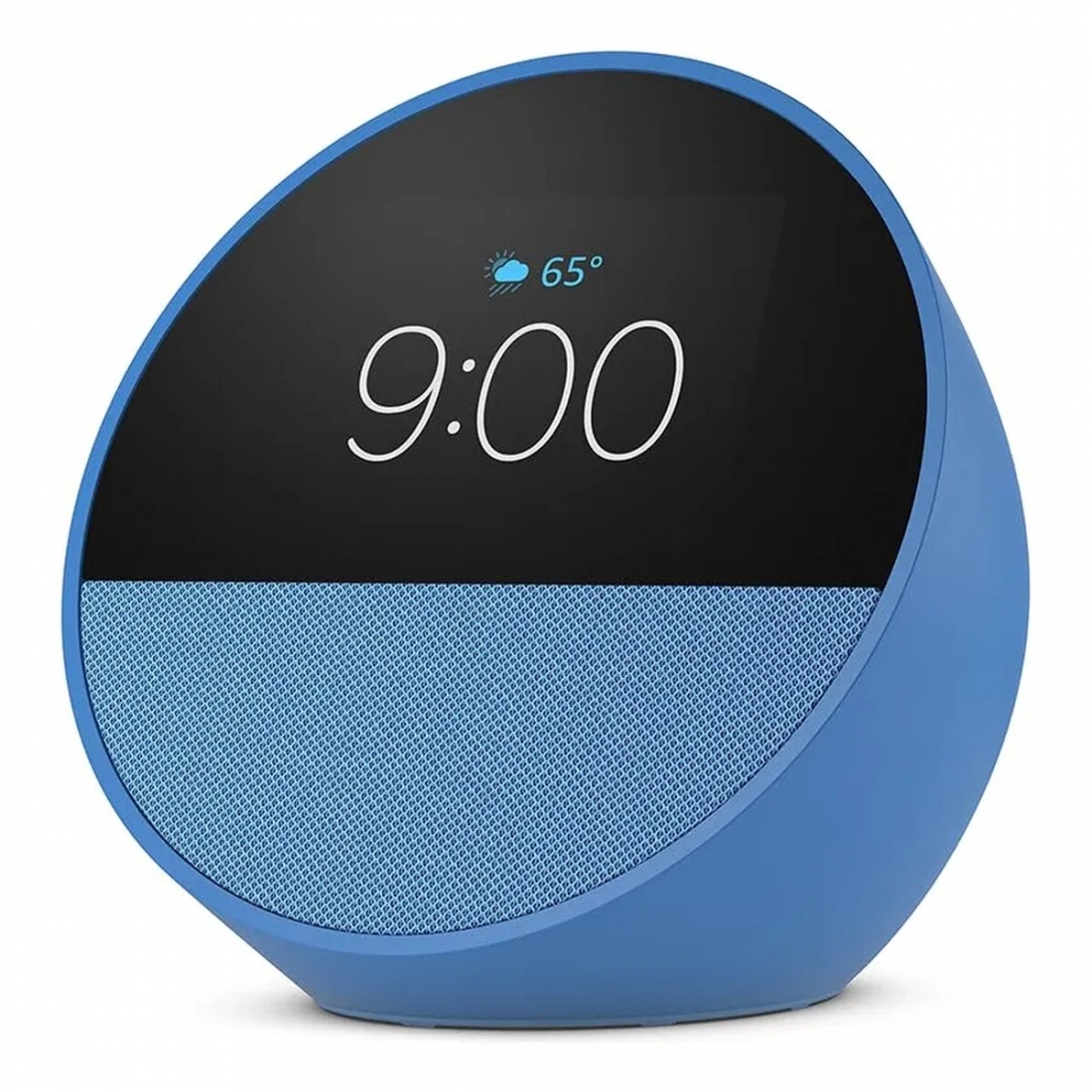 Amazon Echo Spot - Smart Alarm Clock with Vibrant Sound and Alexa (202