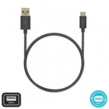 Motorola Cable USB A to Type C, Premium Braided, 1.5m,(SJCX0ACB15-ES) 