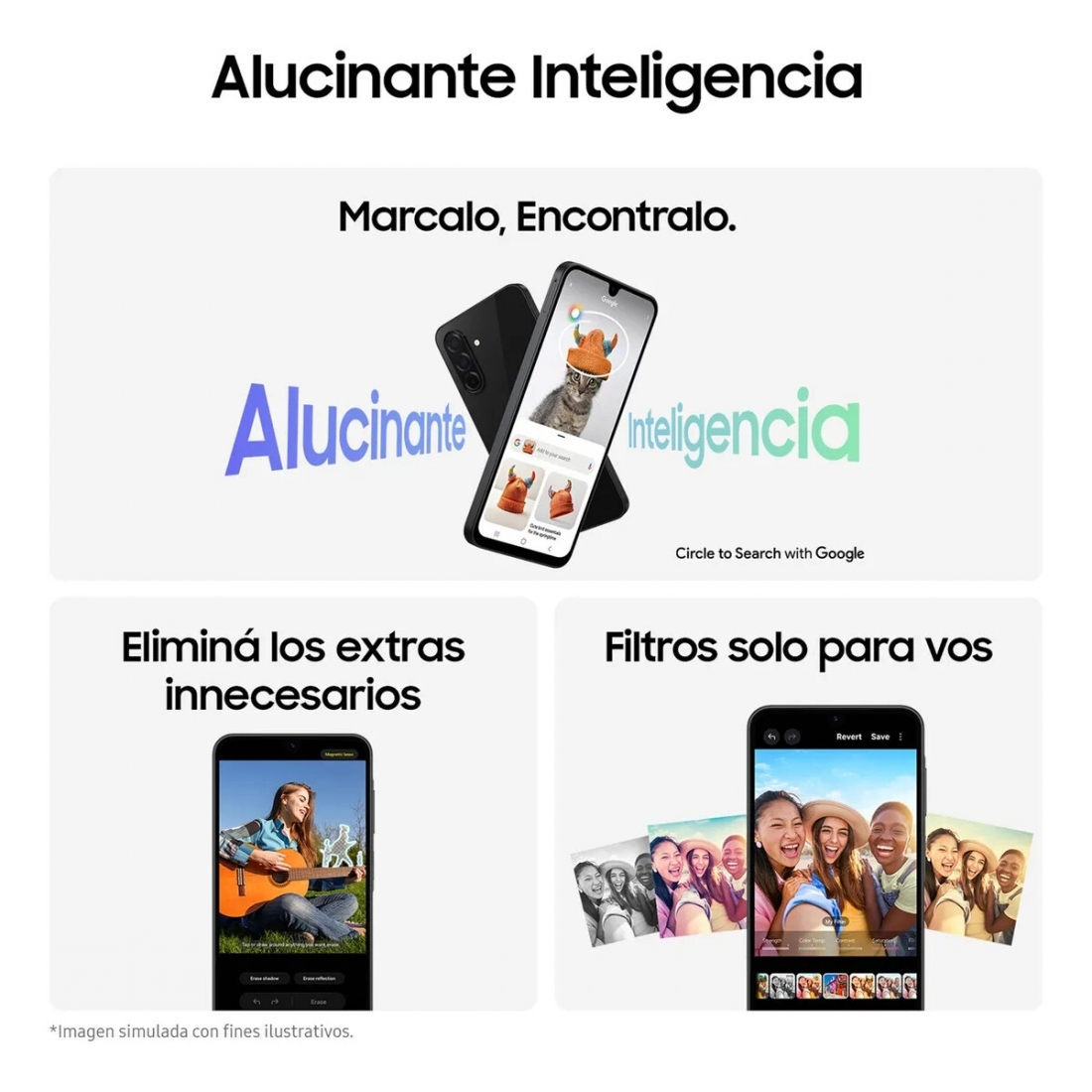 Samsung Galaxy A26 8+256GB 5G Smartphone White Dual Sim