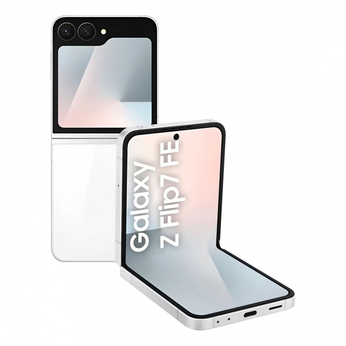 Samsung Galaxy Z Flip 7 FE 8+256GB 5G Smartphone White Dual Sim