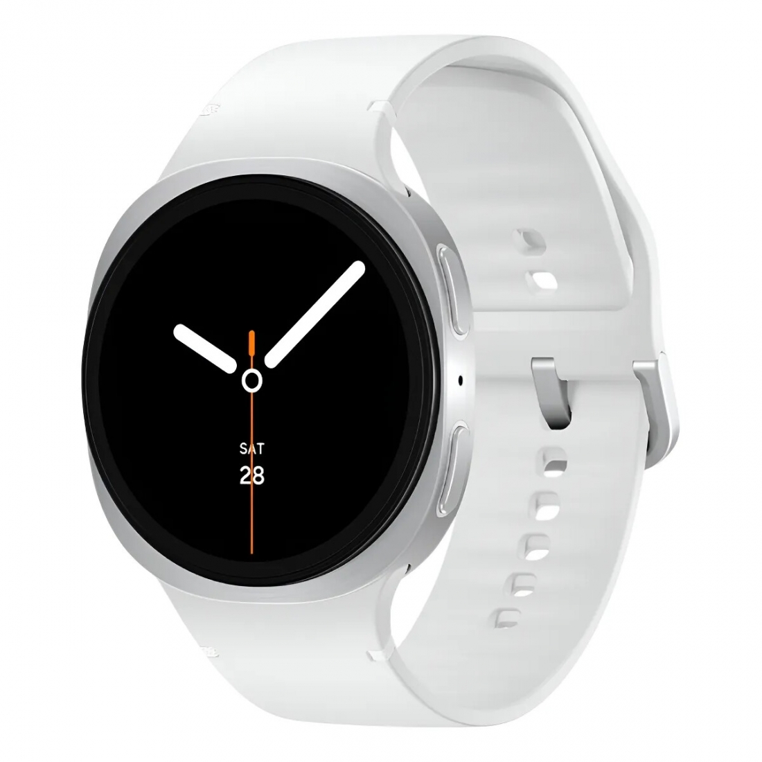 Samsung Galaxy Watch 8 (44mm) - UPC # 8806097416418 - Silver/White Ban