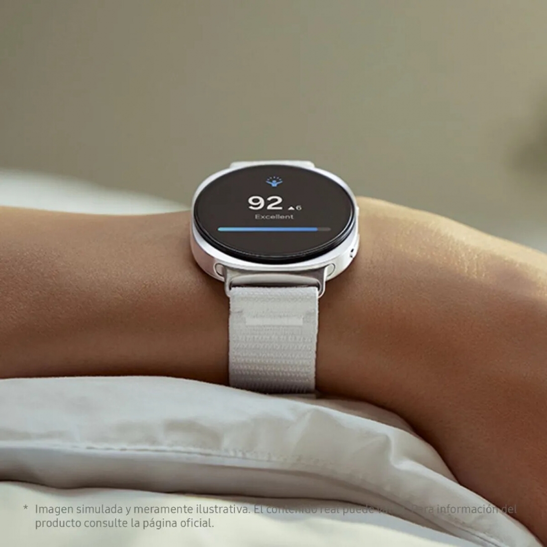 Samsung Galaxy Watch 8 (44mm) - UPC # 8806097416418 - Silver/White Ban