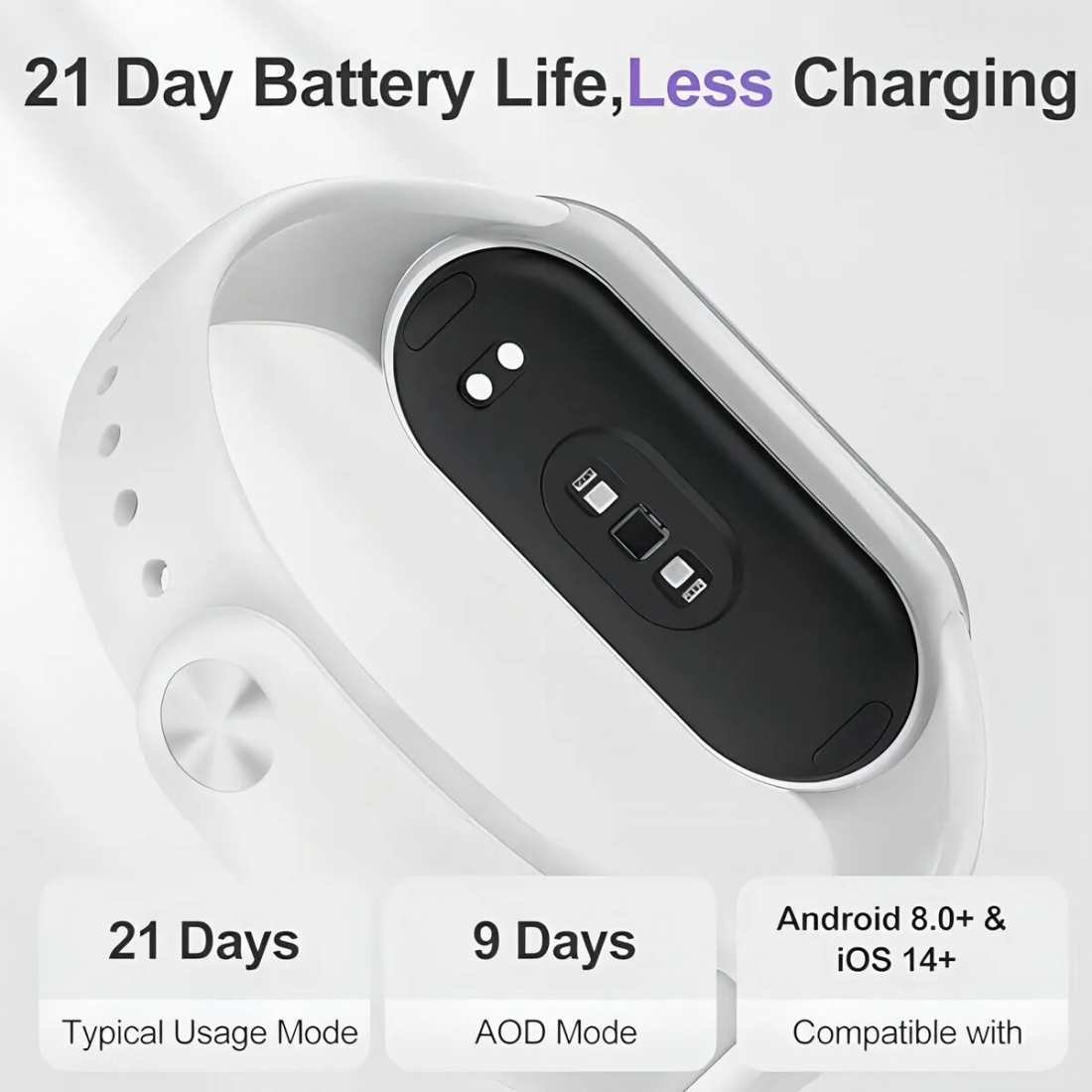 Xiaomi Mi Smart Band 10 - (UPC # 6932554434205) Ceramic SPECIAL Editio