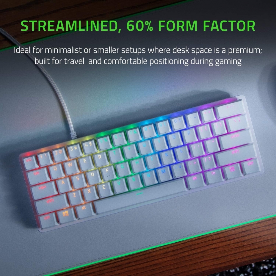 Razer Huntsman Mini Keyboard Mercury Edition