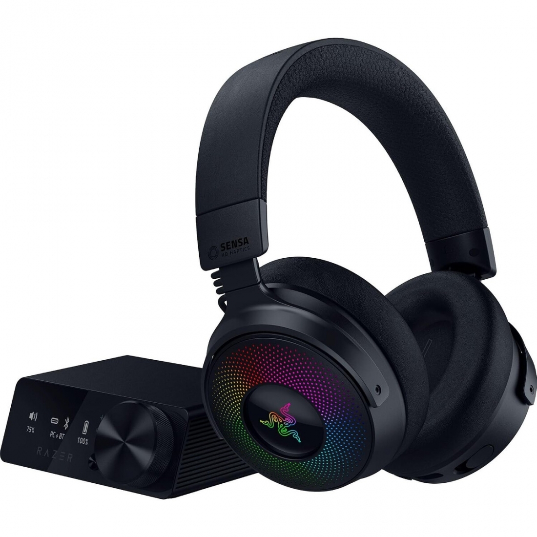 Razer Kraken V4 Pro Wireless Gaming Headset - OLED Control Hub