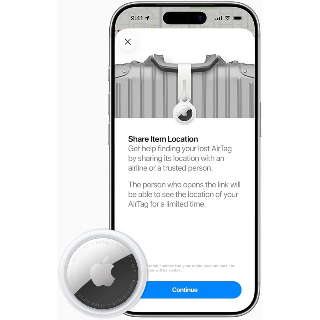 Apple - AirTag 4 pack (2nd generation) - 2026 - White