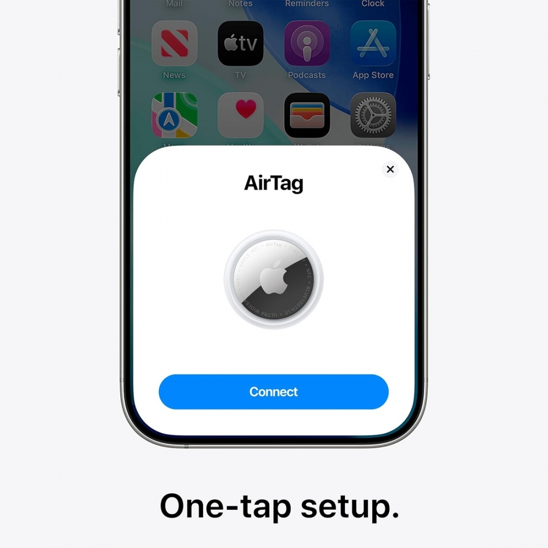 Apple - AirTag 4 pack (2nd generation) - 2026 - White