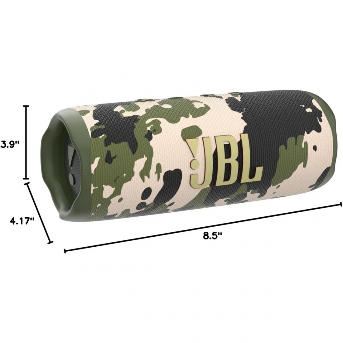 JBL Flip 6 - Portable Waterproof Bluetooth Speaker, Squad, P/N: JBLFLIP6SQUADAM