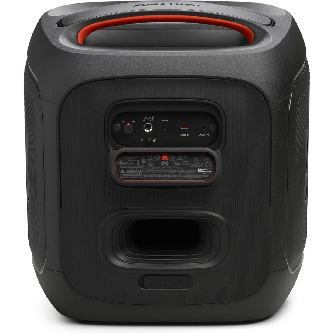 JBL PartyBox Encore Essential 2 - Portable Bluetooth Speaker w/ 2 Mic, Black, P/N: JBLPBENCORE2MICAM
