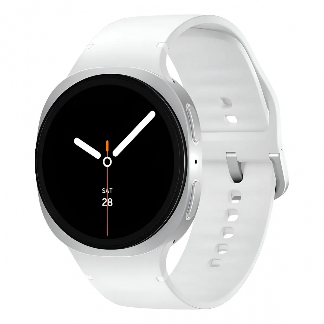 Samsung Galaxy Watch 8 (44mm) - UPC # 8806097416418 - Silver/White Ban