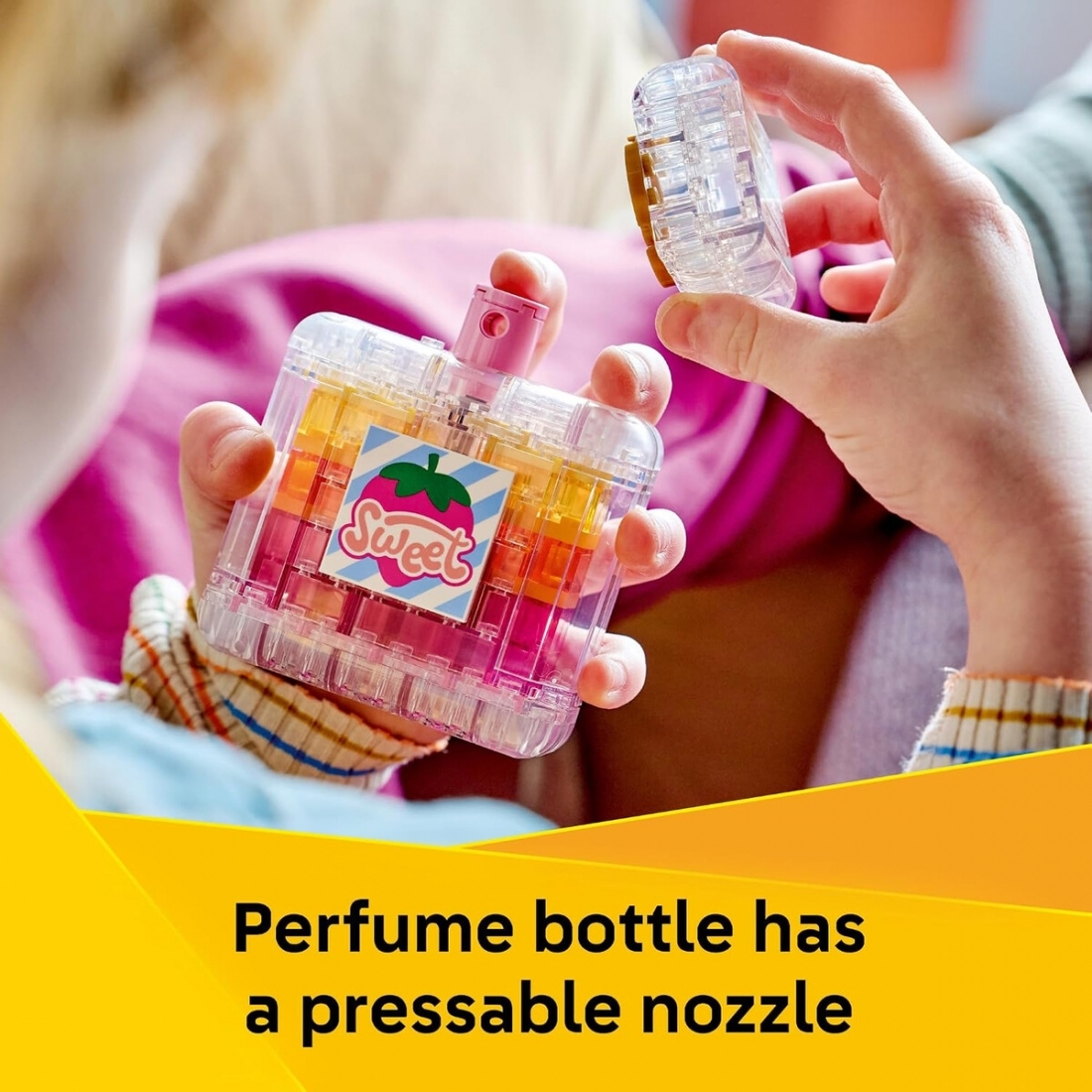 Lego Minecraft Floral Perfume Bottle 3 in 1