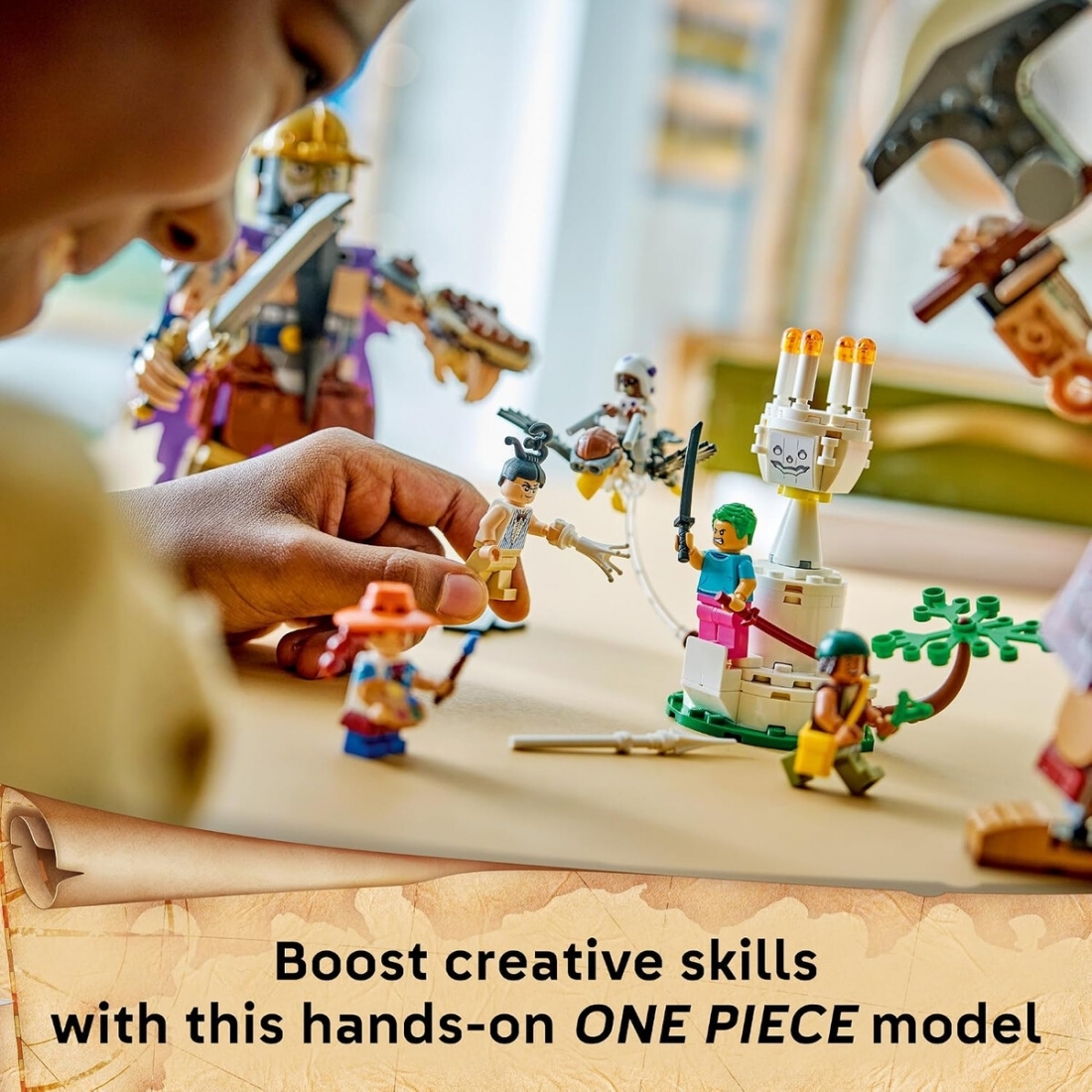 Lego One Piece Dorry vs. Brogy - Giants of Little Garden
