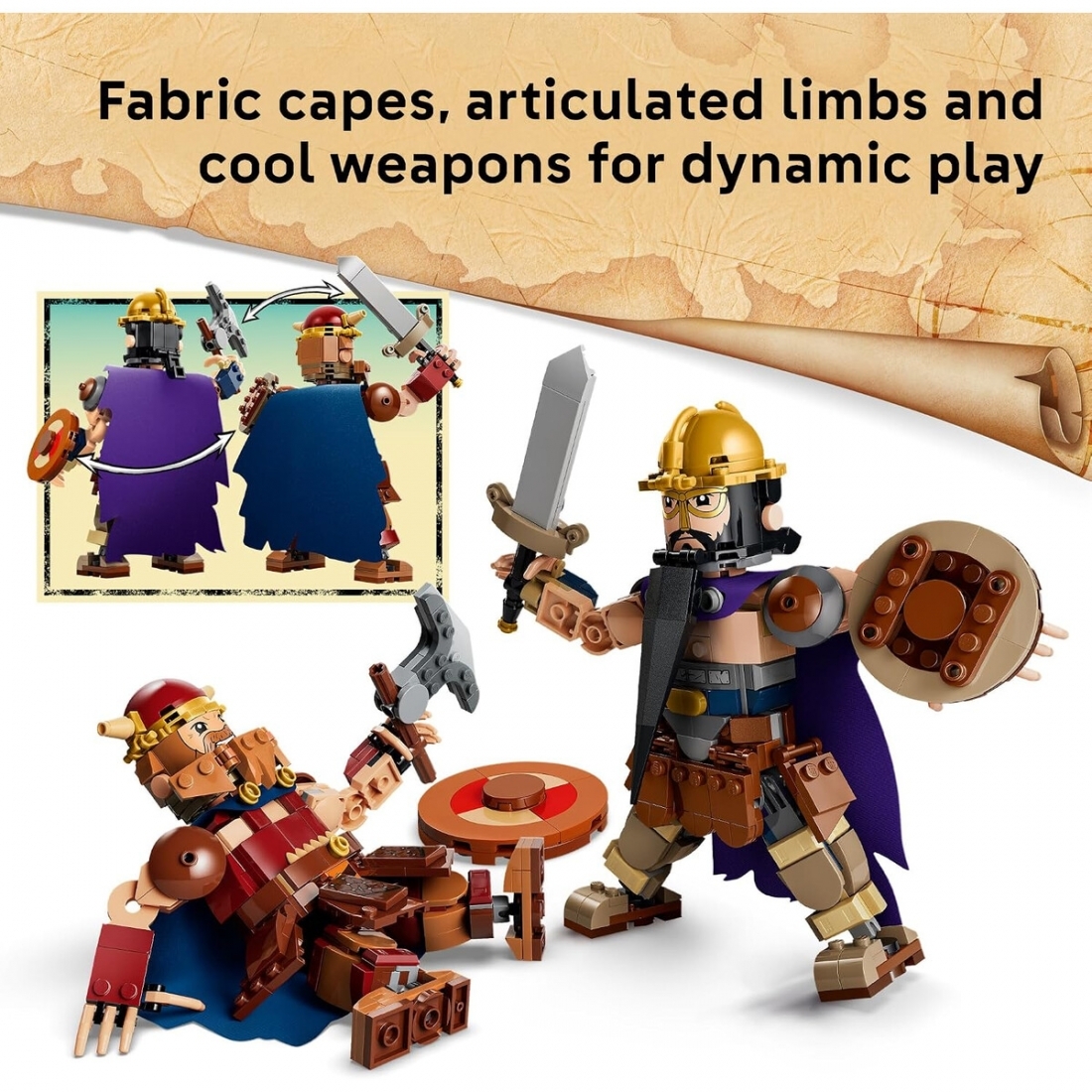 Lego One Piece Dorry vs. Brogy - Giants of Little Garden