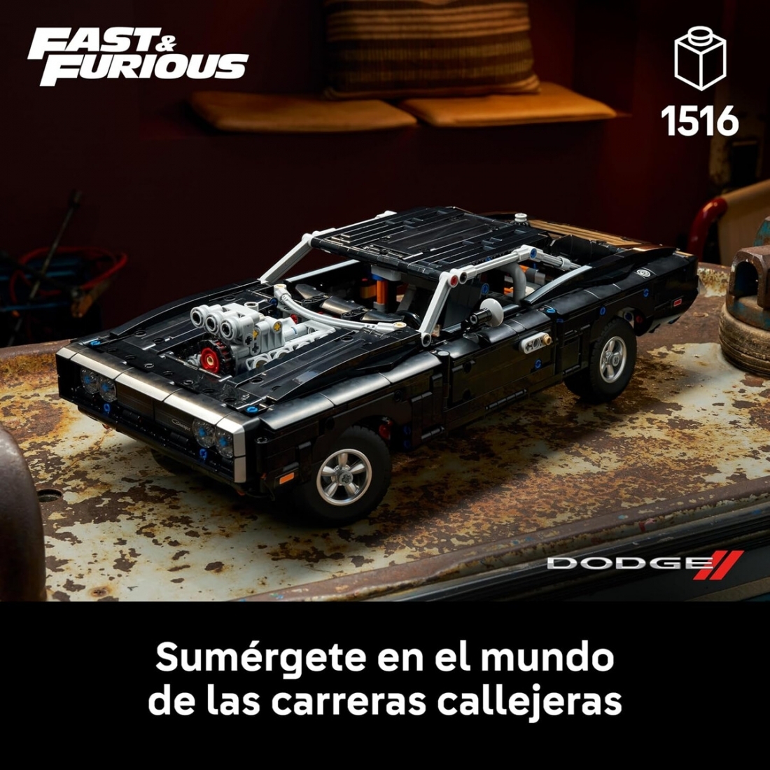 Lego Technic Fast and Furious Dodge Charger R/T