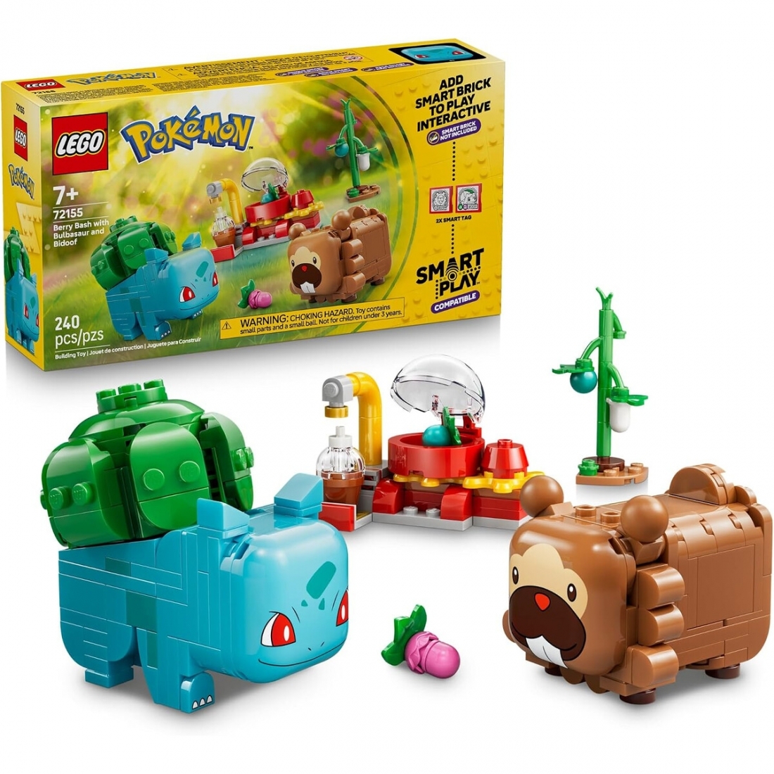 Lego Pokemon Berry Bash with Bulbasaur and Bidoof